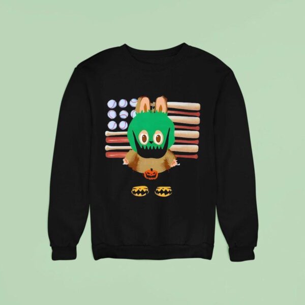 Labubu Revived Baseball Sweatshirt