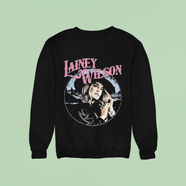 Lainey Wilson Desert Circle Photo Sweatshirt