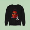 Lamar Jackson Big Face Baltimore Ravens Football Signature Sweatshirt