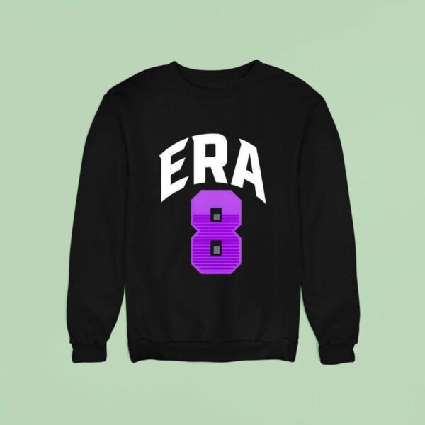 Lamar Jackson Wearing Era Logo Sweatshirt