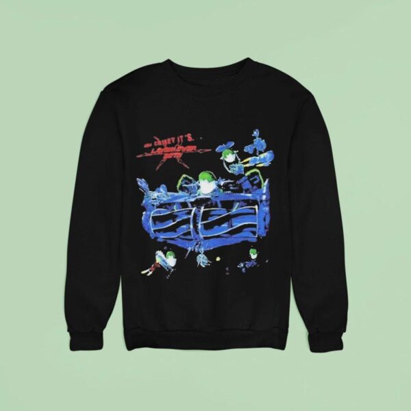 Lawnmower Deth Ooh Crikey It S Lawnmower Deth Sweatshirt
