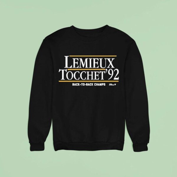 Lemieux Tocchet Back To Back Champs Sweatshirt