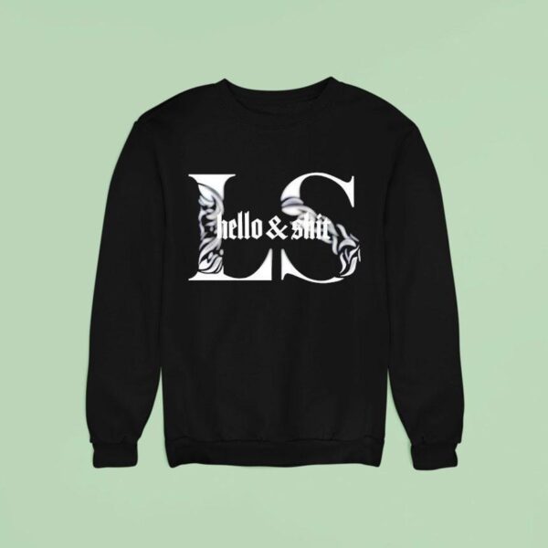 Leo Skepi Collection Hello And Shi Sweatshirt