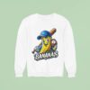 Let S Go Bananas Baseball Sweatshirt