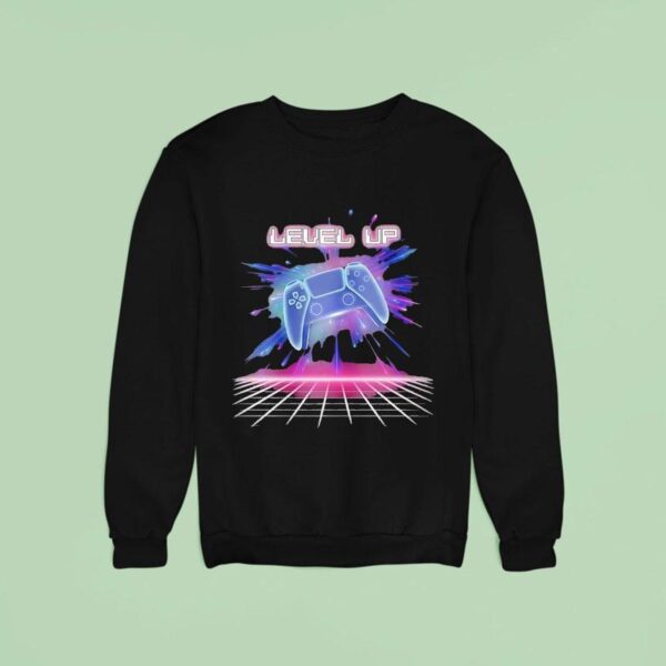 Level Up Video Game Sweatshirt