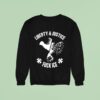 Liberty And Justice Fck Ice Sweatshirt