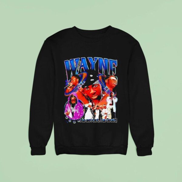 Lil Wayne Rapper Hustler Vintage Tribute Collage Sweatshirt