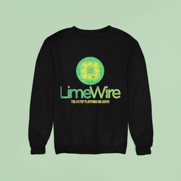Limewire The Pp Platform On Earth Sweatshirt