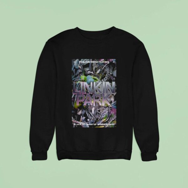 Linkin Park From Zero World Tour Show St Louis Mo Sweatshirt