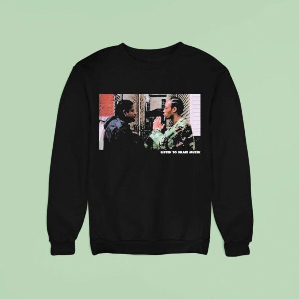 Listen To Skate Muzik Ghost Dog Peace Sweatshirt
