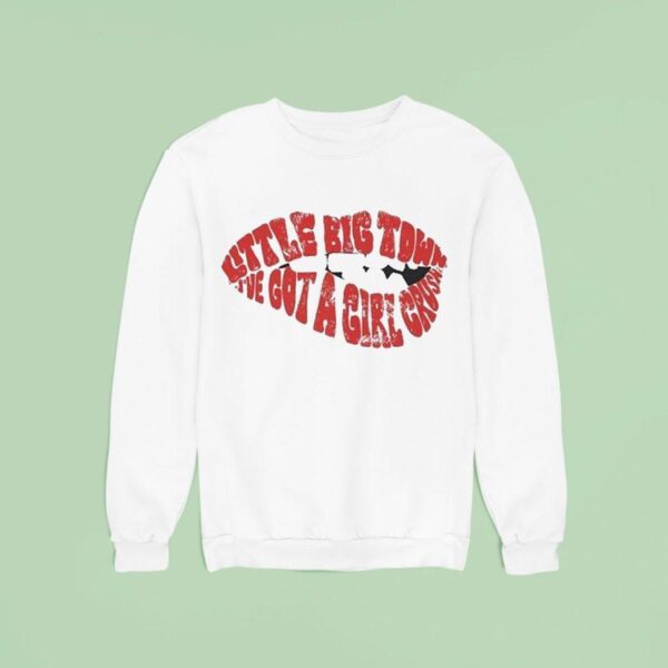 Little Big Town Girl Crush Lip Sweatshirt