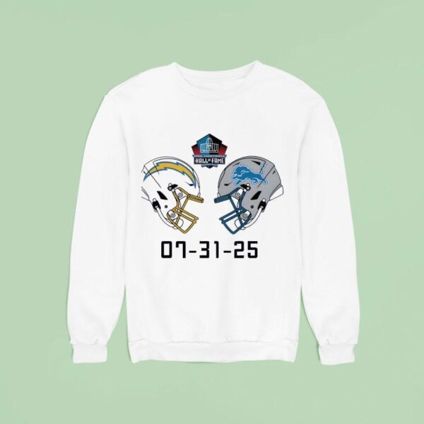 Los Angeles Chargers Vs Detroit Lions Sweatshirt