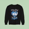 Los Angeles Dodgers This Girl Loves Her Diamond Hear Sweatshirt