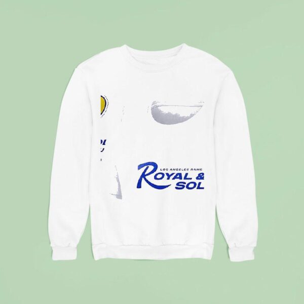 Los Angeles Rams Royal And Sol Booster Club Sweatshirt