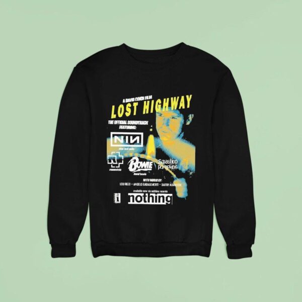 Lost Highway A David Lynch Film Soundtrack Sweatshirt