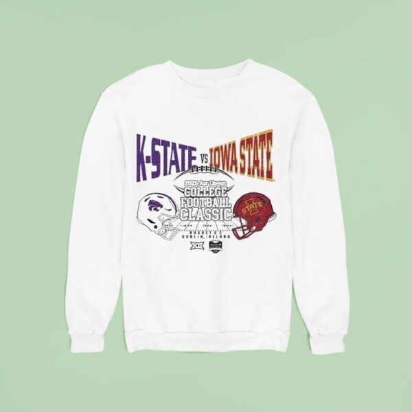 Lsu Iowa State Cyclones Vs Ksu Kansas State Wildcats Rival Sweatshirt