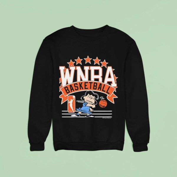 Lucy Van Pelt Wnba Basketball Sweatshirt