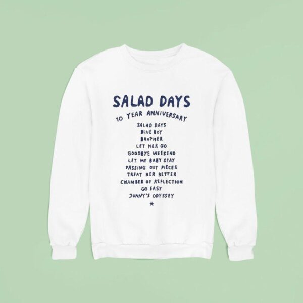 Mac Demarco Salad Days Year Anniversary Tour Sweatshirt