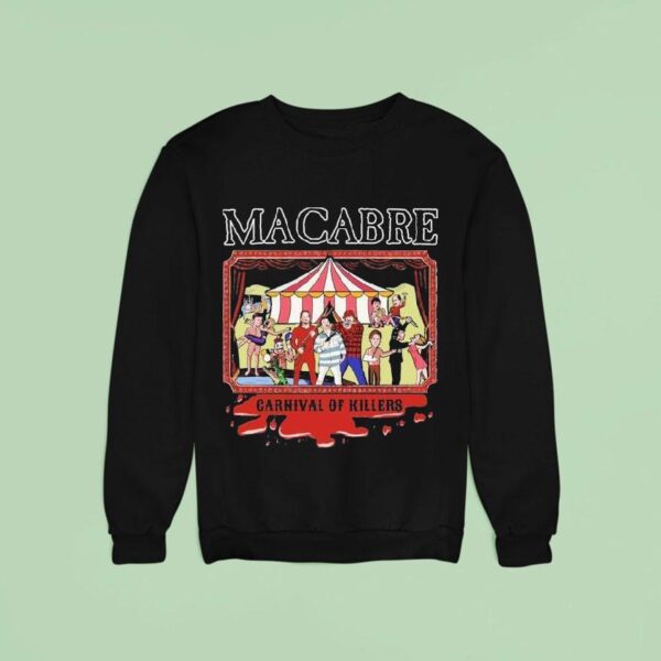 Macabre Full Color Carnival Sweatshirt