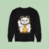 Make Your Own Luck Breaker Born Scum Cat Middle Finger Sweatshirt