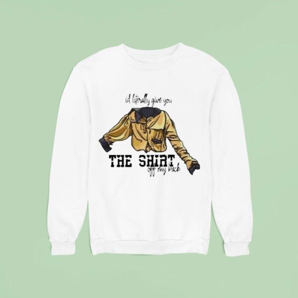 Malcolm Jamal Warner Gordon Gartrell I D Literally Give You The Off My Back Sweatshirt
