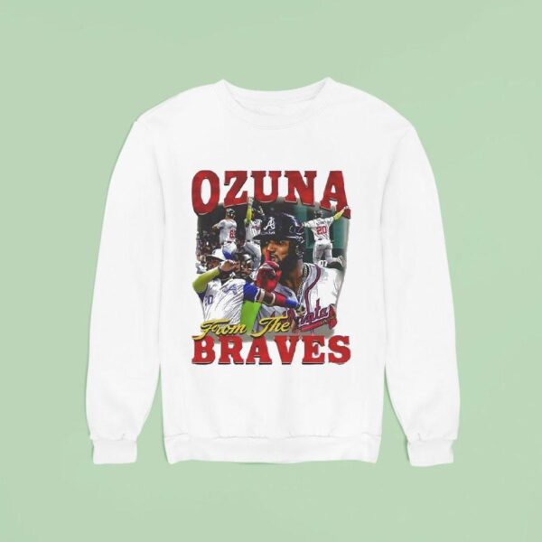 Marcell Ozuna From The Braves Baseball Sweatshirt