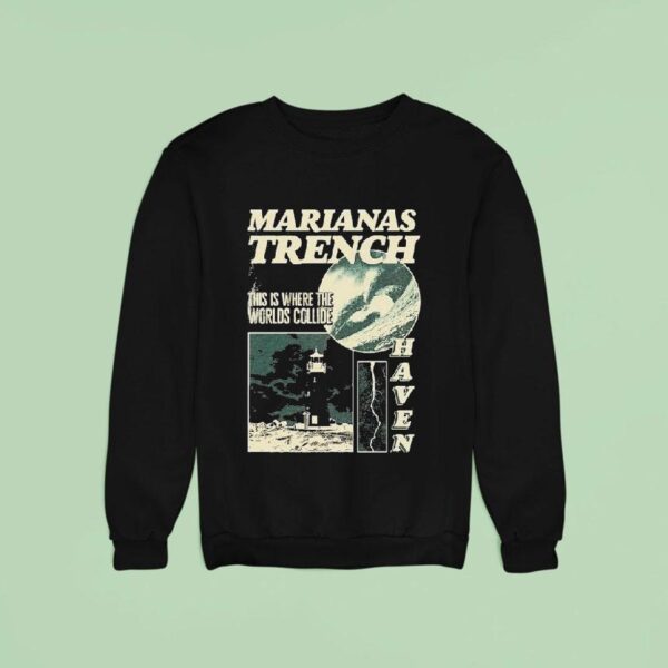 Marianas Trench This Is Where The Worlds Collide Haven Summer Sweatshirt