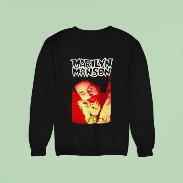 Marilyn Manson Horror Vintage Sweatshirt