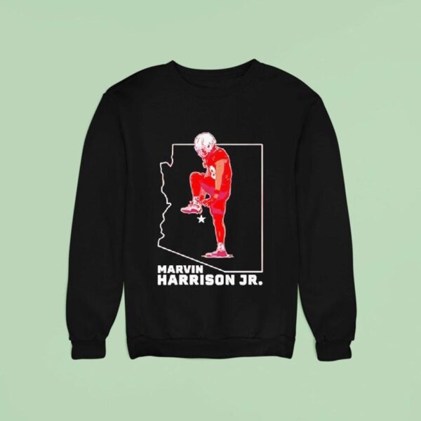 Marvin Harrison Jr State Star Arizona Cardinals Sweatshirt
