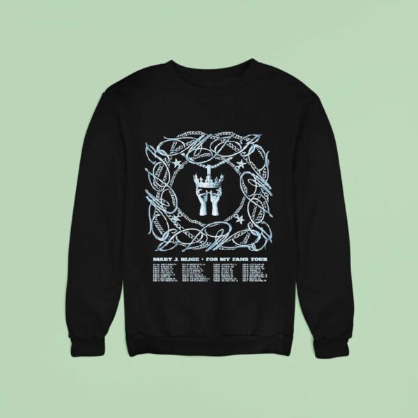 Mary J Blige For My Fans Tour Chain Sweatshirt