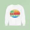 Maui Beach Palm Sunrise Vintage Sweatshirt
