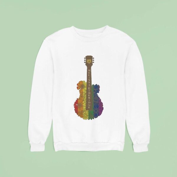 Melissa Etheridge Pride Flower Guitar Sweatshirt