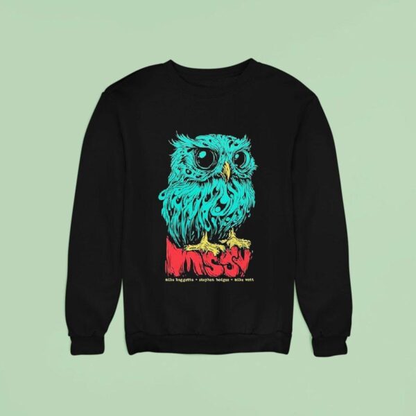 Mike Watt Mssv Mike Baggetta Stephen Hodges The Trio As A Triangle Sweatshirt