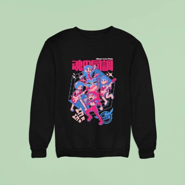 Misato And The Pilots Neon Genesis Evangelion Sweatshirt