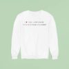 Molly Gordon Wearing I Heart The Late Show With Stephen Colber Sweatshirt