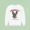 Monkey Dog Keeps Painting Sweatshirt