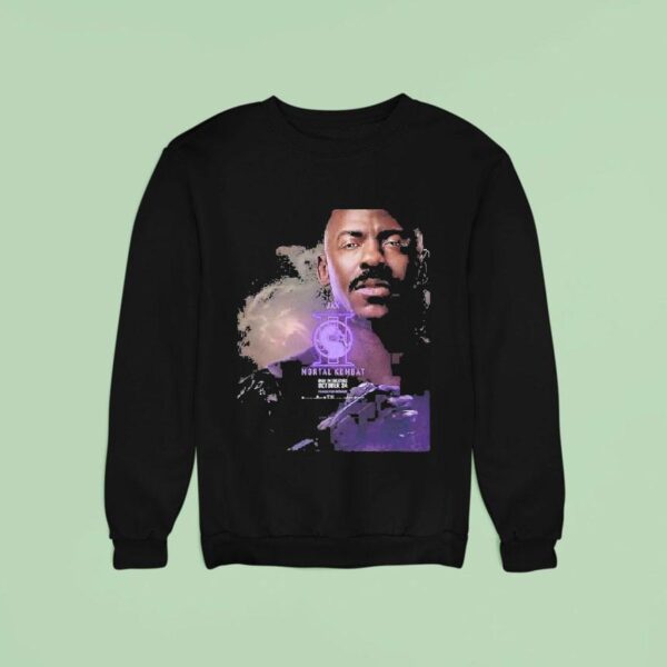 Mortal Kombat New Character For Mehcad Brooks As Jackson Jax Briggs Only In Theaters October Sweatshirt