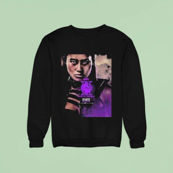 Mortal Kombat Only In Theaters October New Character For Ana Thu Nguyen As Queen Sindel Sweatshirt