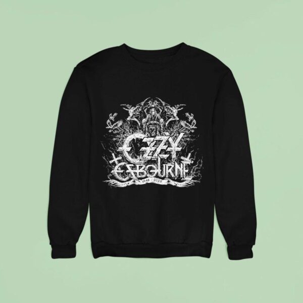 Mr Crowley Ozzy Osbourne Black Sabbath Rip Sweatshirt