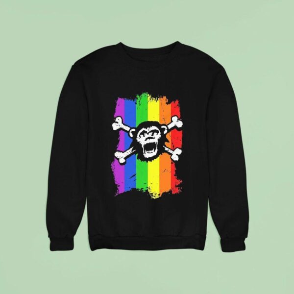 Mr Hurley Die Pulveraffen Pride Logo Sweatshirt