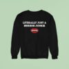 Murder With My Husband Horror Junkie Sweatshirt