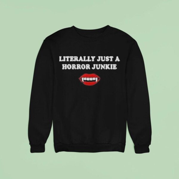Murder With My Husband Horror Junkie Sweatshirt