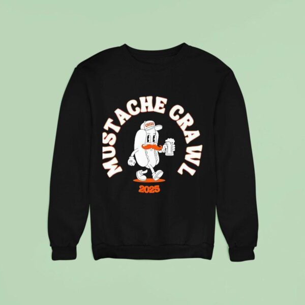 Mustache Crawl Hot Dog Sweatshirt