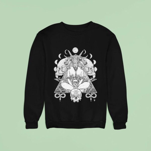 Mystic Circle The Arrival Of Baphome Sweatshirt