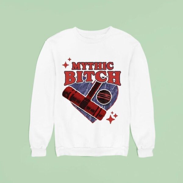 Mythic Bitch Heathers Hear Sweatshirt
