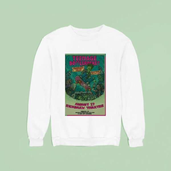 Nage Bottlerocket Aug Rickshaw Theatre In Vancouver Canada Sweatshirt