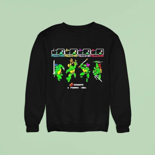 Nage Mutant Ninja Turtles Konami Sweatshirt