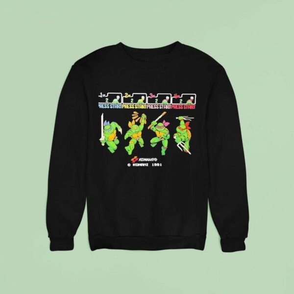 Nage Mutant Ninja Turtles Press Star Sweatshirt