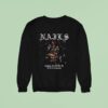 Nails Lacking Empathy Black Sweatshirt
