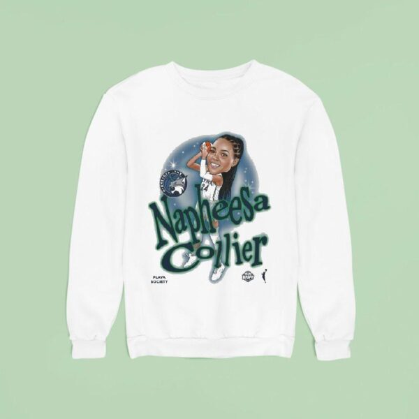 Napheesa Collier Sketch Playa Society Sweatshirt